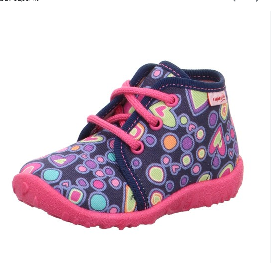 Superfit 0-809250-8200 Spotty dívčí přezůvka