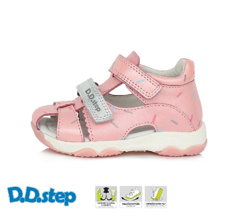 Ddstep G064-317A růžová dívčí letní sandál