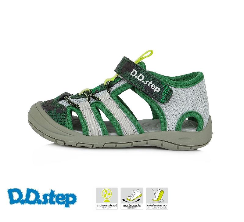 Ddstep G065-338B zelená chlapecký letní sandál