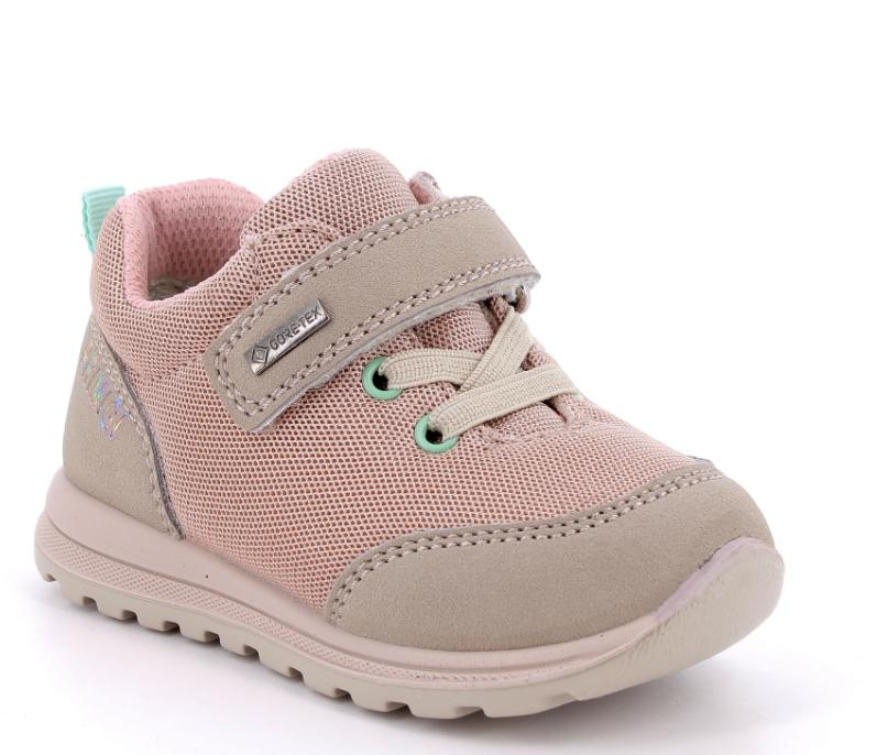 Primigi 7859033 NUDE-BEIGE dívčí vycházková celoroční obuv s membránou Gore tex