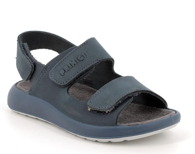 Primigi 7898722 BLUE chlapecký kožený letní sandál