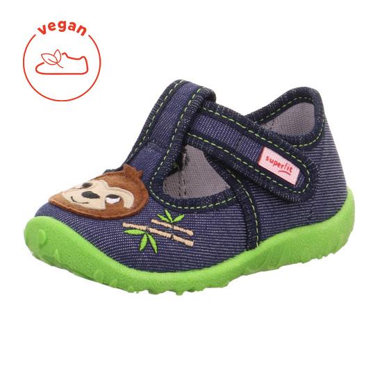 Superfit 1-009256-8070 Spotty chlapecká textilní přezůvka