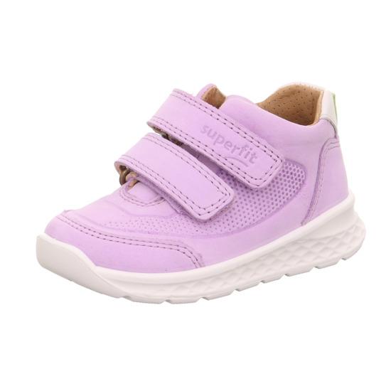 Superfit 1-000379-8500 Breeze dívčí vycházková kožená celoroční obuv