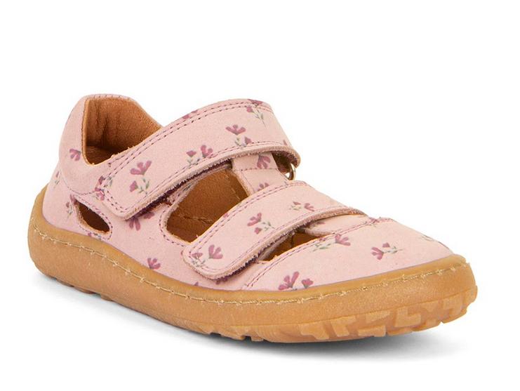 Froddo G3150266-15 Flowers dívčí barefoot kožený letní sandál