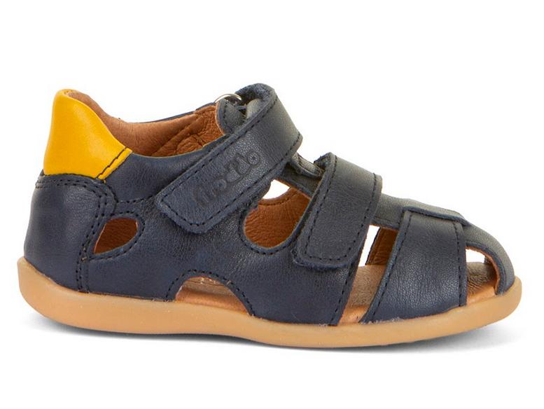 Froddo G2150200 Dark Blue chlapecký kožený vycházkový letní sandál
