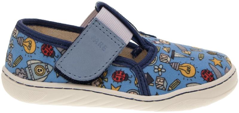 Fare 7101401 chlapecké textilní barefoot přezůvky