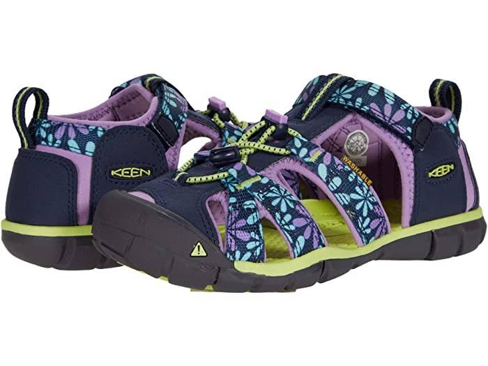 Keen 1025149 Seacamp black iris/ african hybridní sportovní sandál