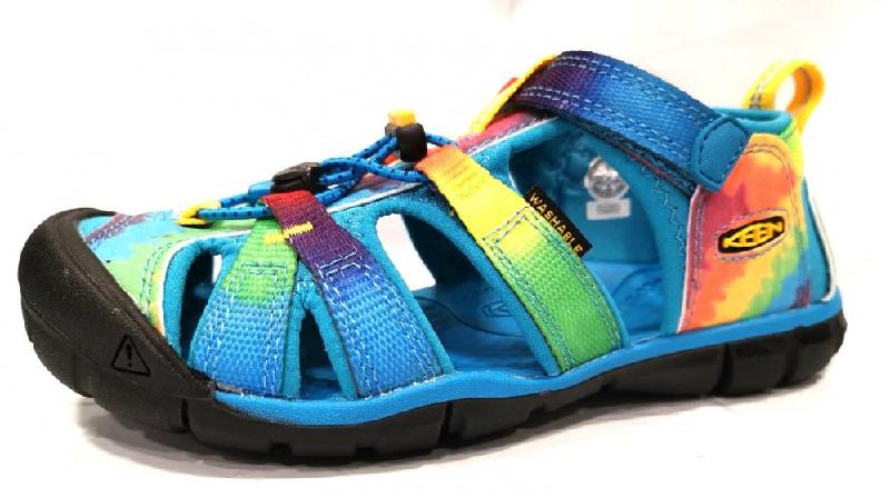 Keen 1025152 seacamp vivid blu/original tie die hybridní sandál
