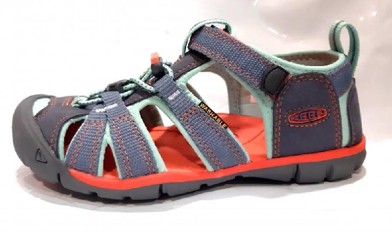 Keen seacamp 1022990 flint stone/ocean wave hybridní sandály