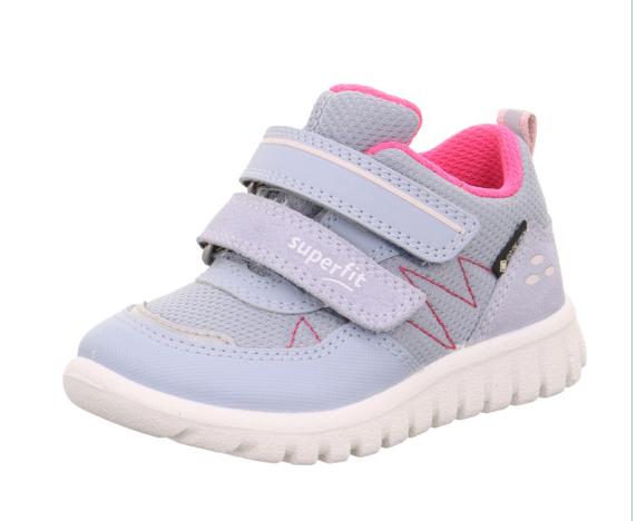 Superfit 1-006182-8400 dívčí celoroční vycházková obuv s membránou Gore tex