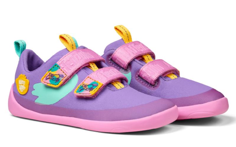 Affenzahn 00391-40120 Creative Toucan dívčí plátěná barefoot teniska