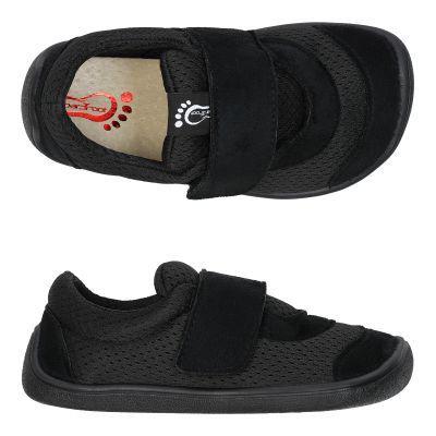 3F 3BE26/1 černá barefoot plátěnka