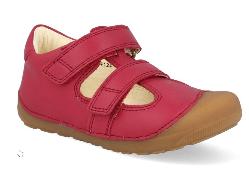 Bundgaard BG202166DG/734 Red barefoot letní sandál