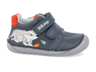 D.d.step S070-655A chlapecká celoroční kožená barefoot obuv