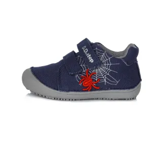 D.d.step C063-246M royal blue chlapecká plátěná barefoot obuv