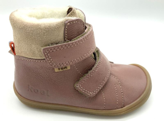 Koel4kids  07T003.102-600 dívčí barefoot obuv s membránou tex wool