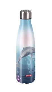 Hama 213490 Izolovaná láhev na pití z nerezové oceli 0,5 l, Dolphin Pippa