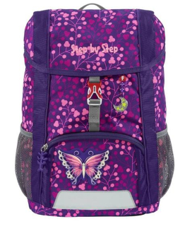 Hama 213362 Dětský batoh Step by Step Kid SHINE, Butterfly Night Ina