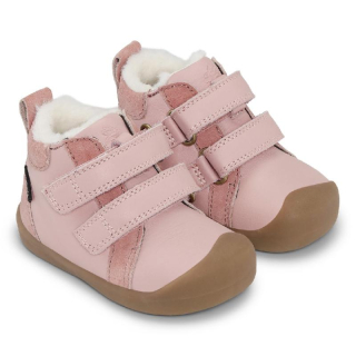 Bundgaard BG303304/781 Bloom TEX Rose Rose FG dívčí zimní barefoot obuv s membránou Bundgaard tex