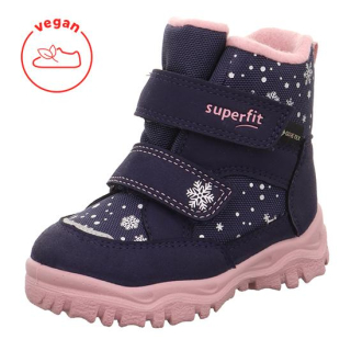 Superfit 1-006045-8020 dívčí vycházková zimní obuv s membránou Gore tex