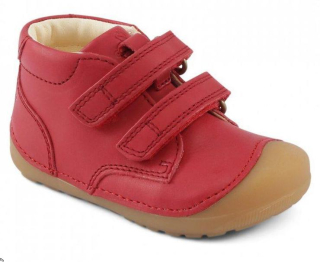 Bundgaard bg101068/734 red dětská barefoot kožená obuv