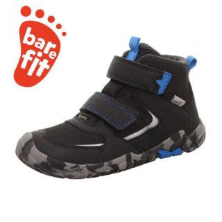 Superfit 1-006033-0000 Trace dětská barefoot chlapecká podzimní obuv s membránou Gore tex 