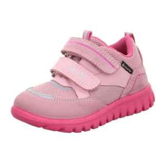 Superfit 1-006200-5510 Sport Mini rosa/pink celoroční dívčí obuv s membránou Gore-tex