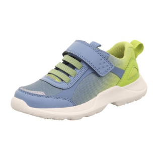 Superfit 1-000211-8060 Rush blau/hellgrün celoroční chlapecká obuv