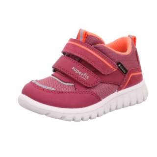 Superfit 1-006200-5500 Sport Mini pink/orange celoroční dívčí obuv s membránou Gore-tex