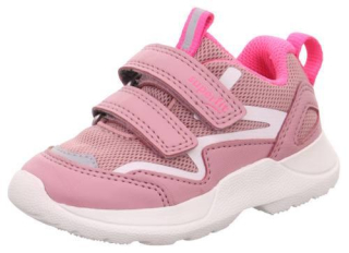 Superfit 1-006206-5510 Rush rosa/pink celoroční dívčí obuv