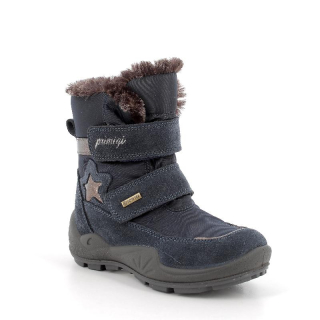 Primigi 6878500 NAVY-DARK BLUE dívčí zimní obuv s membránou Gore tex