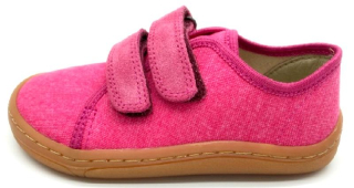 FRODDO G1700355-7 FUXIA dívčí barefoot plátěné tenisky