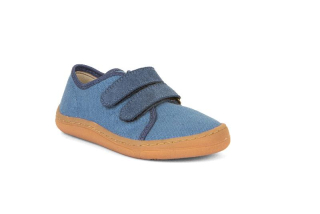 Froddo G1700379-10 denim chlapecká barefoot plátěná obuv