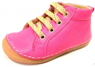 Froddo G2130250-7 fuxia barefoot kožená celoroční obuv