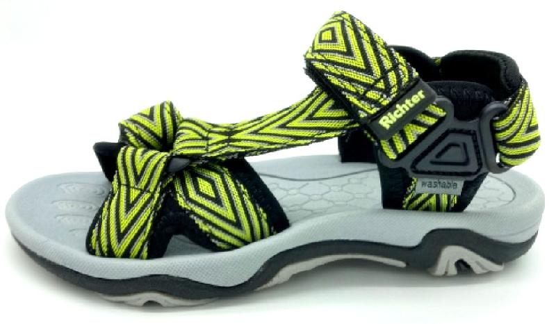 Richter 7105 5173 1501 lime/black chlapecký sandál