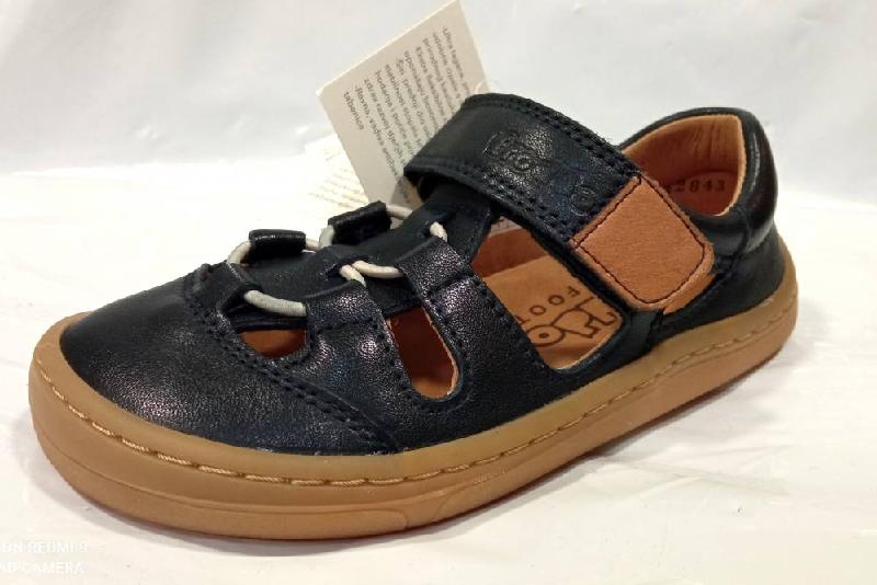 Froddo g3150196 dark blue barefoot kožený letní sandál